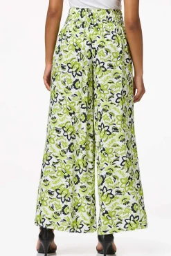 Cato Floral Buckle Waist Pants> Pants
