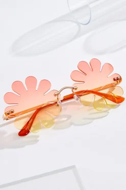 Cato Flower Rimless Sunglasses> Sunglasses