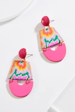 Cato Geo Clay Earrings> Earrings