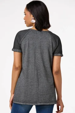 Cato Giddy Up Cowboys Top> Tops