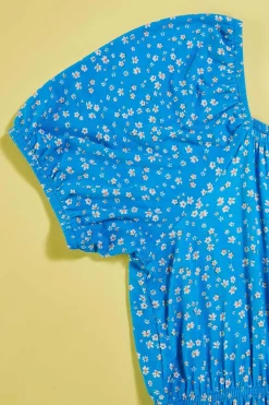 Cato Girls Blue Floral Top><noscript><img width=