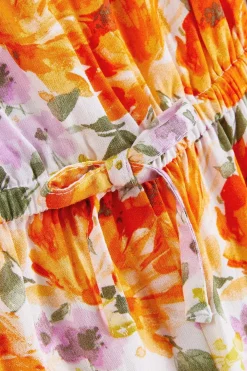 Cato Girls Floral Flutter Sleeve Jumpsuit><noscript><img width=
