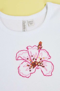 Cato Girls Floral Sequin Tank><noscript><img width=