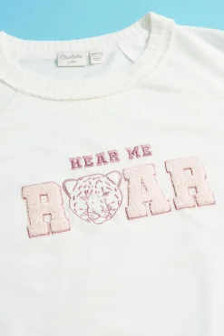 Cato Girls Hear Me Roar Sweatshirt><noscript><img width=