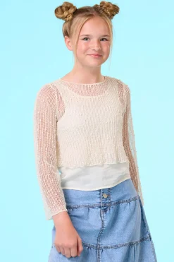 Cato Girls Layered Top> Tops & Jackets