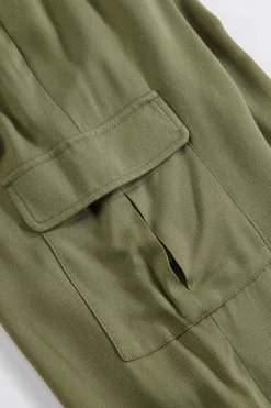 Cato Girls Olive Paperbag Pants><noscript><img width=