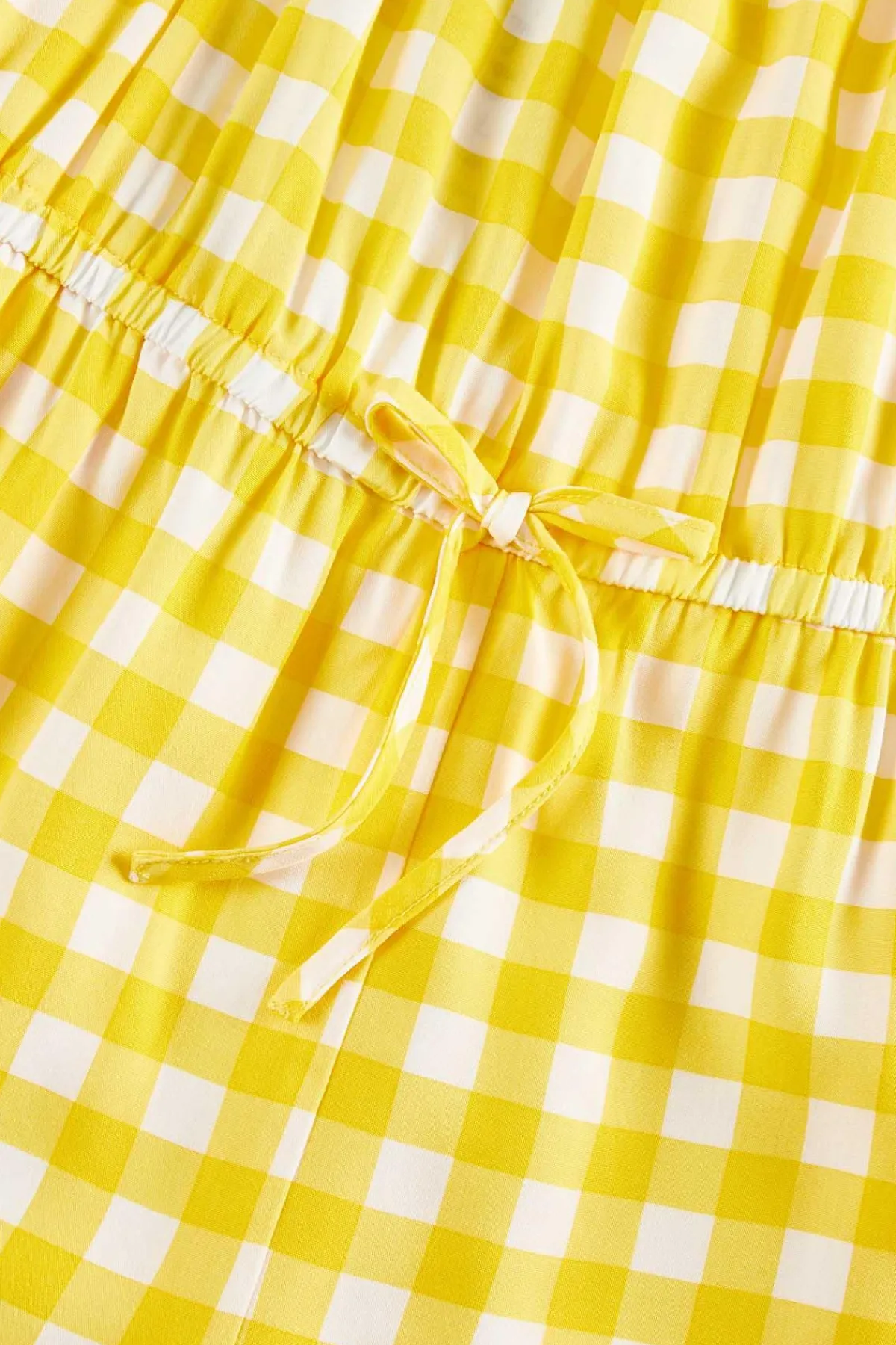 Cato Girls Ruffled Gingham Romper> Dresses