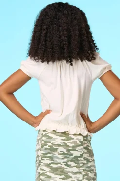 Cato Girls Ruffled Trim Top><noscript><img width=