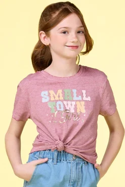 Cato Girls Small Town Girl Tee> Tops & Jackets