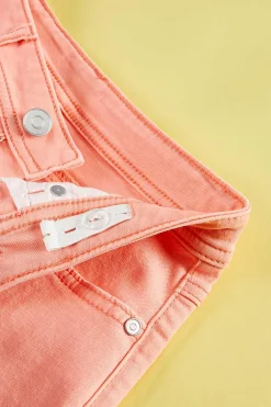 Cato Girls Solid Rolled Hem Shorts><noscript><img width=