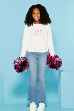 Cato Girls Tab Waist Jeans> Bottoms
