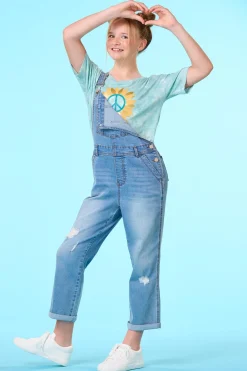Cato Girls Tie Dye Sunflower Tee><noscript><img width=
