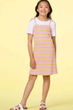 Cato Girls Tie Shoulder Jumper> Dresses