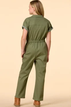Cato Girls Utility Jumpsuit><noscript><img width=