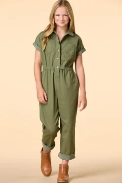 Cato Girls Utility Jumpsuit><noscript><img width=