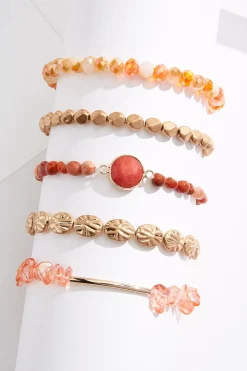 Cato Glass Multi Stretch Bracelet Set> Bracelets