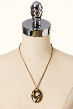 Cato Glass Pendant Cord Necklace> Necklaces