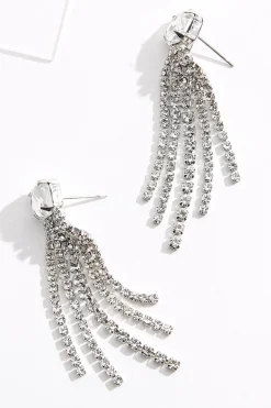 Cato Glass Post Rhinestone Earrings> Social Occasion|Earrings