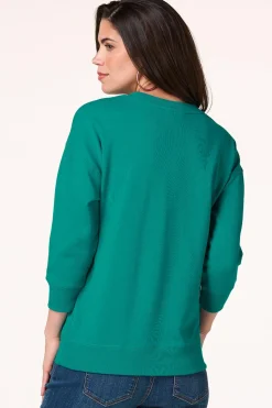 Cato Glittery Howdy Sweatshirt> Tops