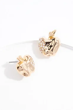 Cato Apple Stud Earrings> Earrings