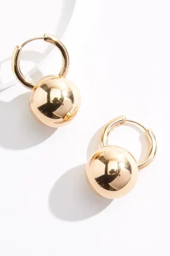 Cato Ball Hoop Earrings> Earrings