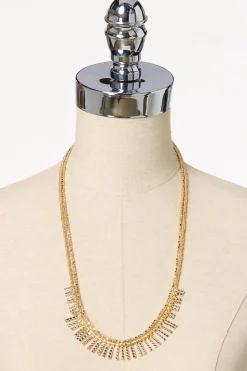 Cato Bar Bead Layered Necklace> Necklaces