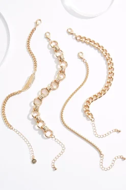 Cato Chain Bracelet Set> Bracelets