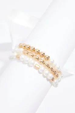 Cato Pearl Multi Row Bracelet> Bracelets