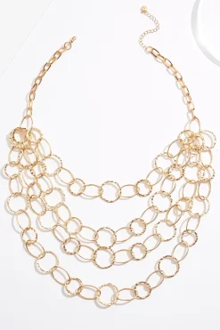 Cato Ring Layered Necklace> Necklaces