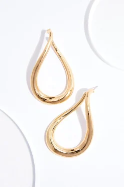 Cato Twist Hoop Earrings> Earrings
