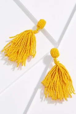 Cato Golden Seed Bead Earrings> Earrings