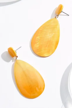Cato Gradient Shell Tear Earrings> Earrings