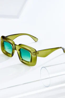 Cato Green Bubble Sunglasses> Sunglasses