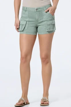 Cato Green Cargo Denim Shorts> Shorts|Jeans