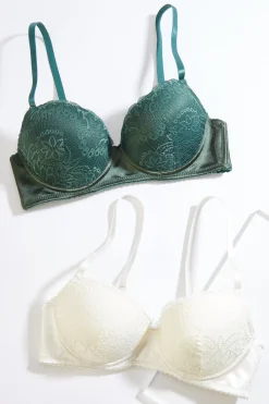Cato Green Goddess Bra Set> Intimates