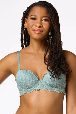 Cato Green Ivory Lace Bra Set> Intimates