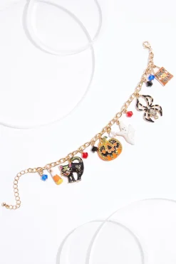 Cato Halloween Charm Chain Bracelet> Bracelets