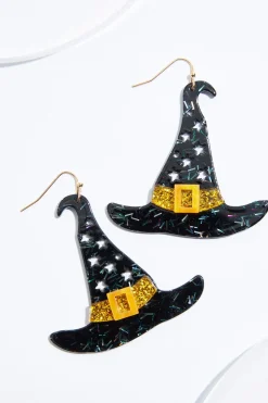Cato Halloween Witch Hat Earrings> Earrings