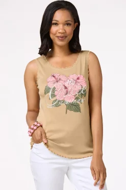 Cato His Grace Is Sufficient Tank> Tops