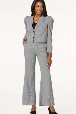 Cato Houndstooth Trouser Pants><noscript><img width=