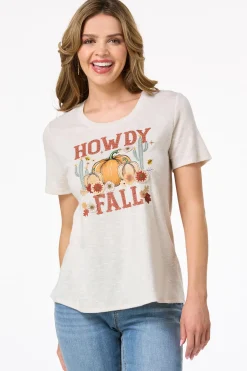 Cato Howdy Fall Tee> Tops