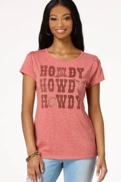 Cato Howdy Howdy Tee> Tops