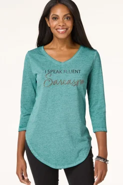 Cato I Speak Fluent Sarcasm Top> Tops