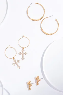 Cato Inspirational Multi Earring Set> Inspirational|Earrings