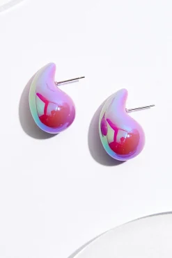 Cato Iridescent Bubble Tear Earrings> Earrings