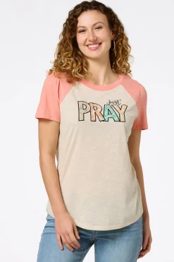 Cato Just Pray Tee> Tops