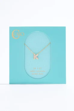 Cato K Initial Bubble Necklace> Necklaces