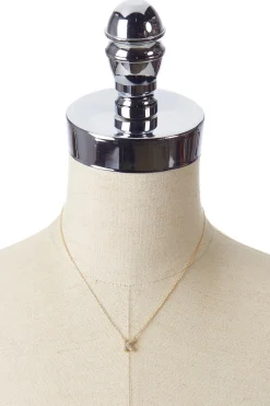 Cato K Initial Bubble Necklace><noscript><img width=