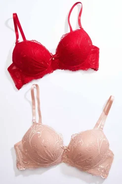 Cato Lace Push- Up Bra Set> Intimates