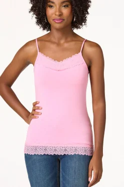 Cato Lace Trim Cami><noscript><img width=